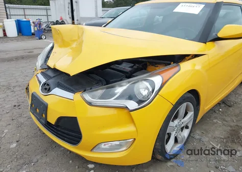 2014 Hyundai Veloster Base W/Black z USA, uszkodzony, nr VIN KMHTC6AD2EU192624